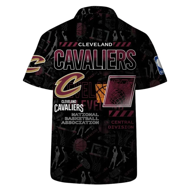 Cleveland Cavaliers Basketball Action Hawaiian Shirt