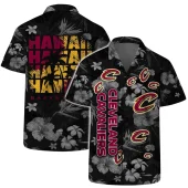 Cleveland Cavaliers Hawaii Basketball Floral Hawaiian Shirt