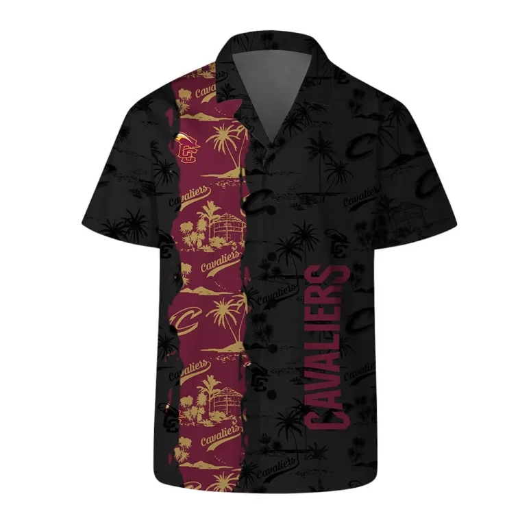 Cleveland Cavaliers Palm Tree Sunset Hawaiian Shirt