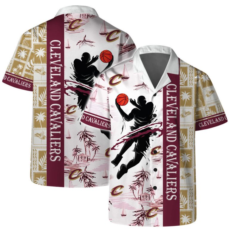 Cleveland Cavaliers Slam Dunk Island Hawaiian Shirt