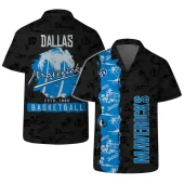 Dallas Mavericks Palm Breeze Hawaiian Shirt - TeeAloha