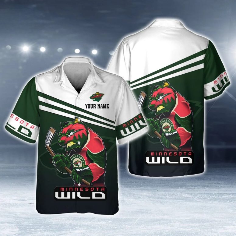 Ice Warrior Minnesota Wild Hawaiian Shirt