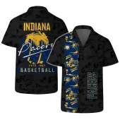 Indiana Pacers Palm Paradise Hawaiian Shirt - TeeAloha