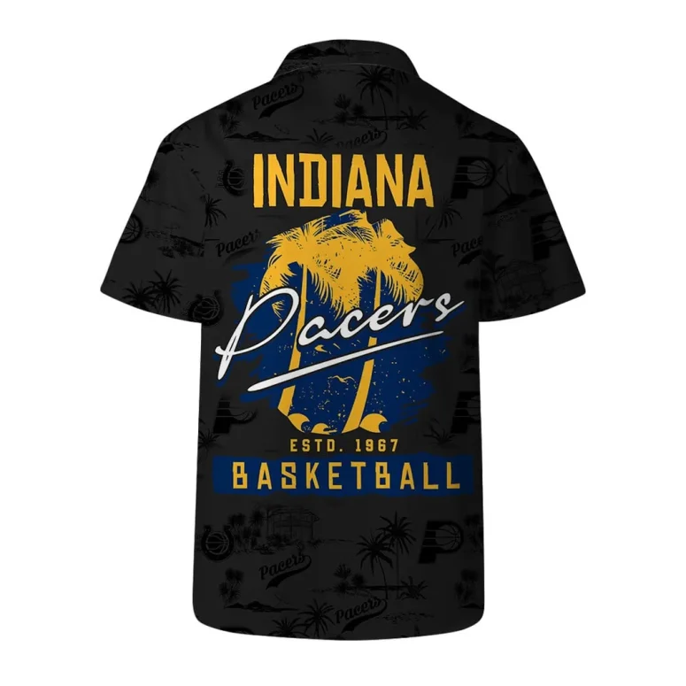 Indiana Pacers Palm Paradise Hawaiian Shirt