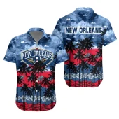 New Orleans Pelicans Sunset Shore Hawaiian Shirt