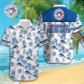 Toronto Blue Jays Beach Palm Hawaiian Shirt