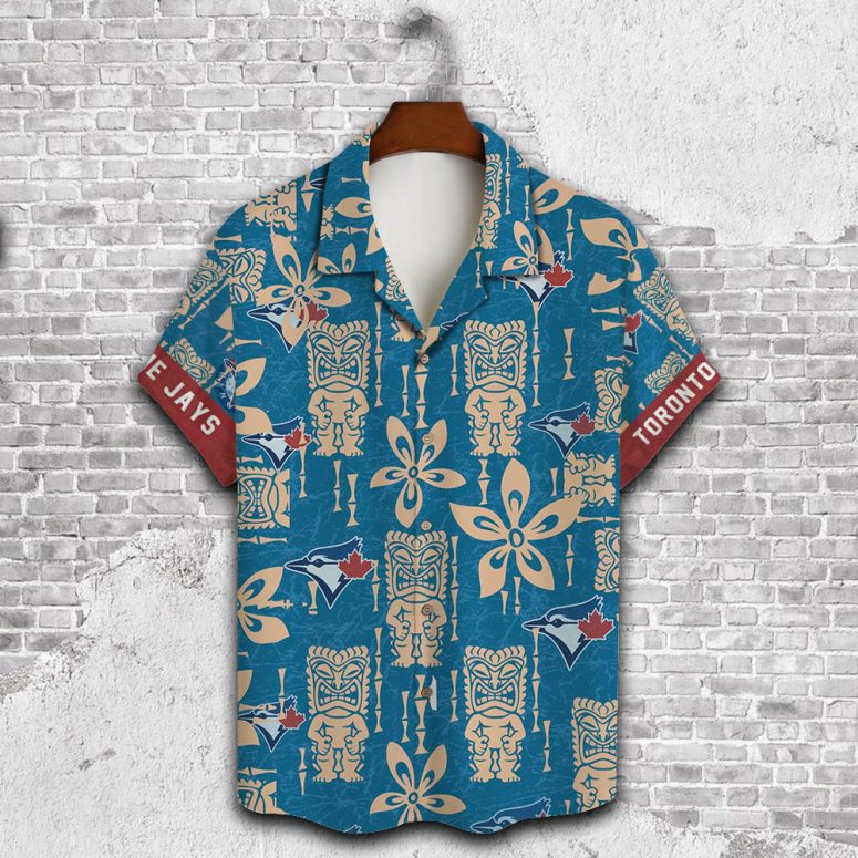 Toronto Blue Jays Tiki Paradise Hawaiian Shirt