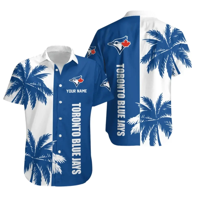 Toronto Blue Jays Tropical Breeze Hawaiian Shirt