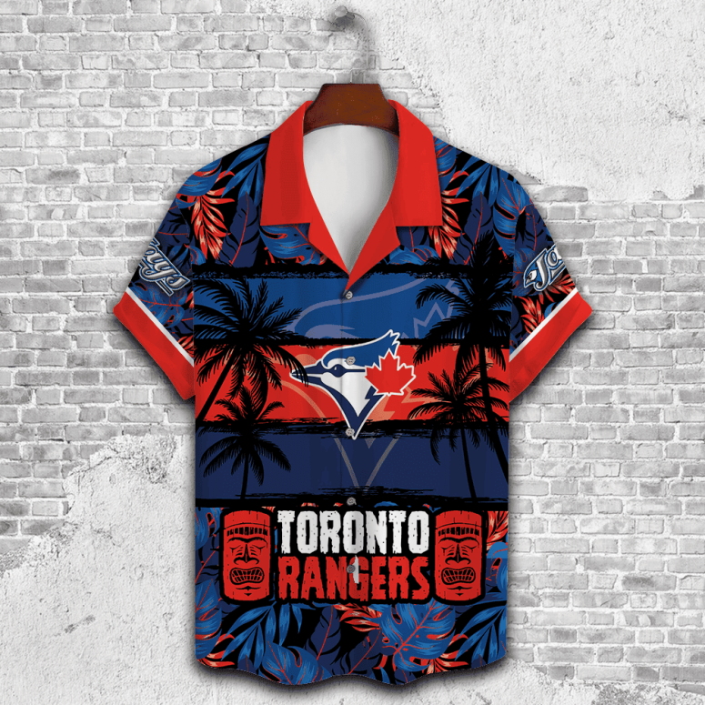 Toronto Rangers Tropical Vibes Hawaiian Shirt