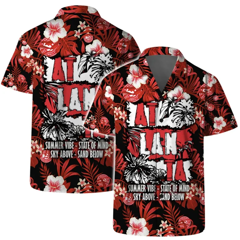 Atlanta Hawks Summer Breeze Hawaiian Shirt