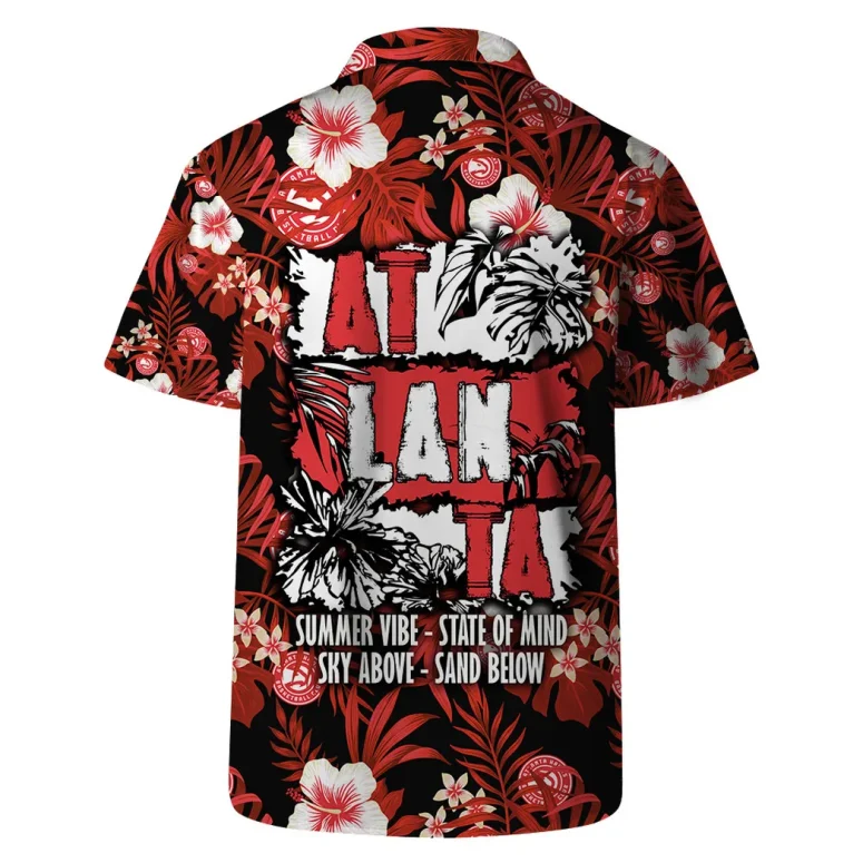 Atlanta Hawks Summer Breeze Hawaiian Shirt