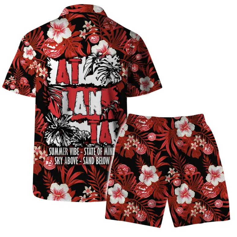 Atlanta Hawks Summer Breeze Hawaiian Shirt