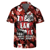 Atlanta Hawks Summer Breeze Hawaiian Shirt Front - TeeAloha