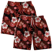 Atlanta Hawks Summer Breeze Hawaiian Short - TeeAloha