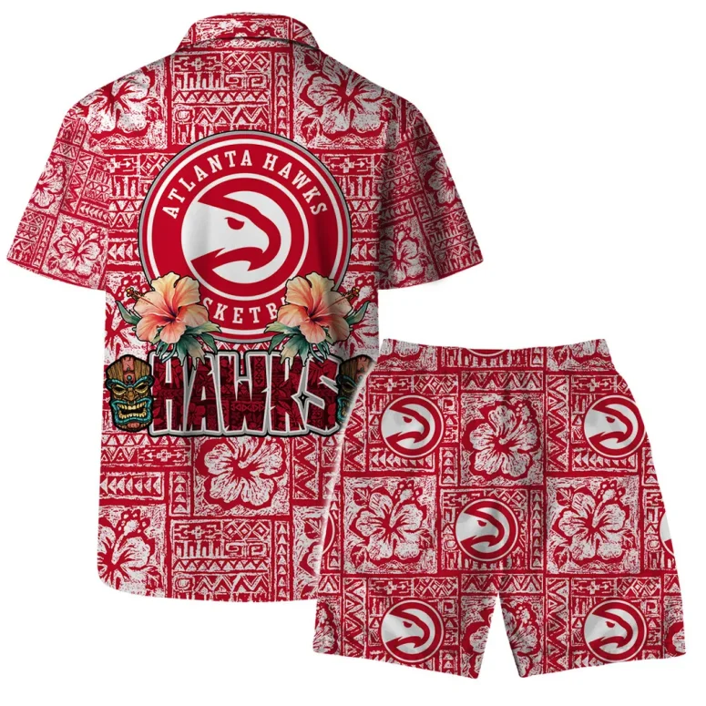 Atlanta Hawks Tribal Vibes Hawaiian Shirt