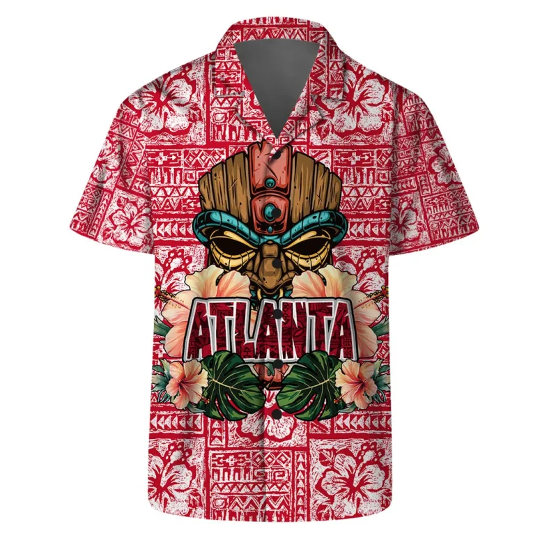 Atlanta Hawks Tribal Vibes Hawaiian Shirt
