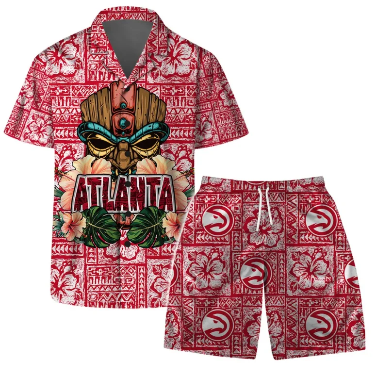Atlanta Hawks Tribal Vibes Hawaiian Shirt