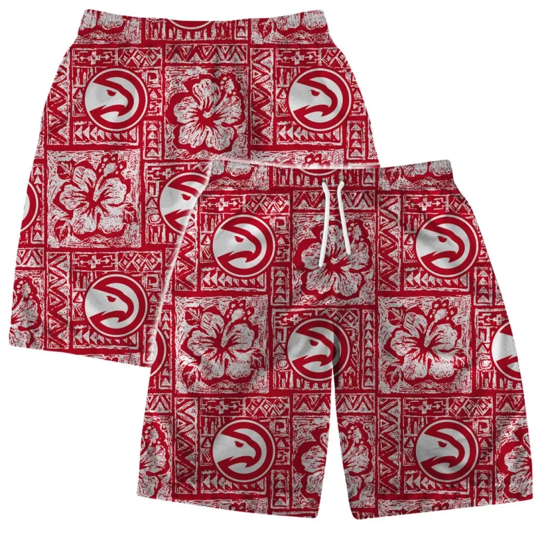 Atlanta Hawks Tribal Vibes Hawaiian Shirt