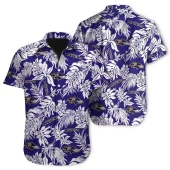 Baltimore Ravens Tropical Paradise Hawaiian Shirt
