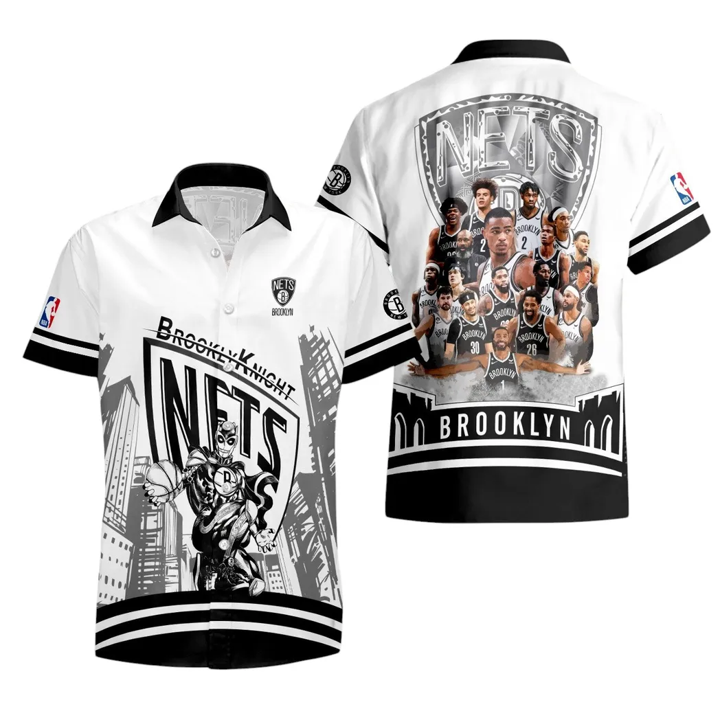 Brooklyn Nets City Knight Hawaiian Shirt