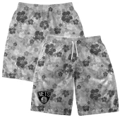 Brooklyn Nets Floral Dream Hawaiian Short - TeeAloha