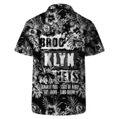 Brooklyn Nets Summer Vibes Hawaiian Shirt Back - TeeAloha