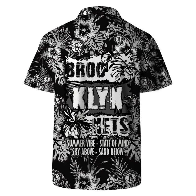 Brooklyn Nets Summer Vibes Hawaiian Shirt