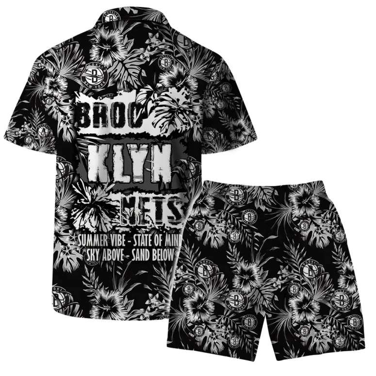 Brooklyn Nets Summer Vibes Hawaiian Shirt