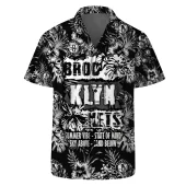 Brooklyn Nets Summer Vibes Hawaiian Shirt Front - TeeAloha
