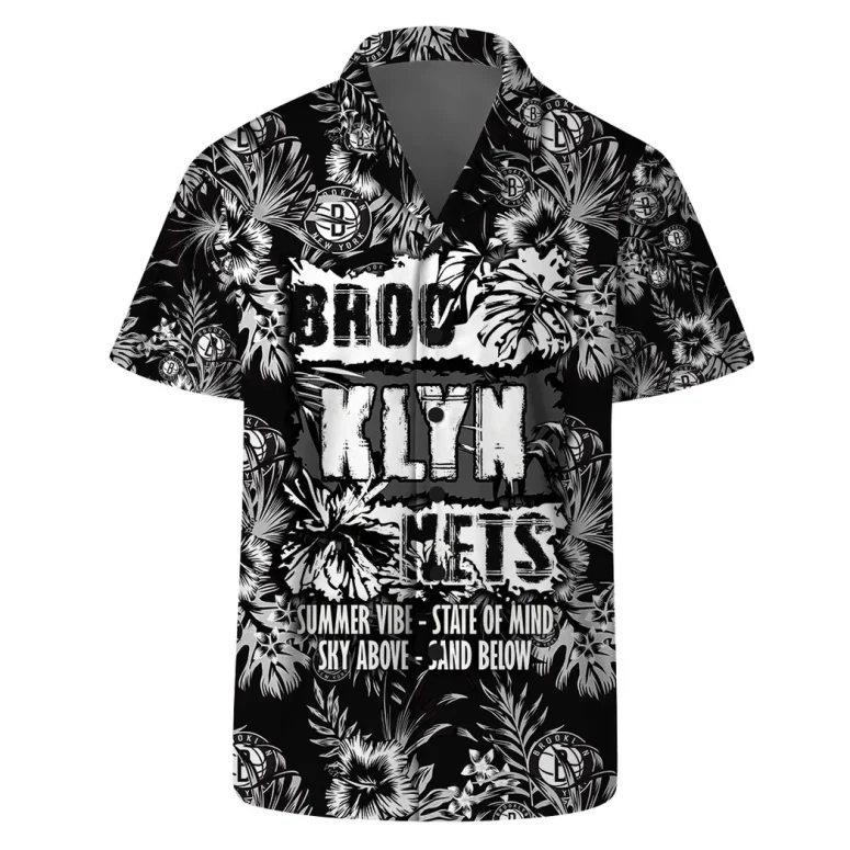Brooklyn Nets Summer Vibes Hawaiian Shirt