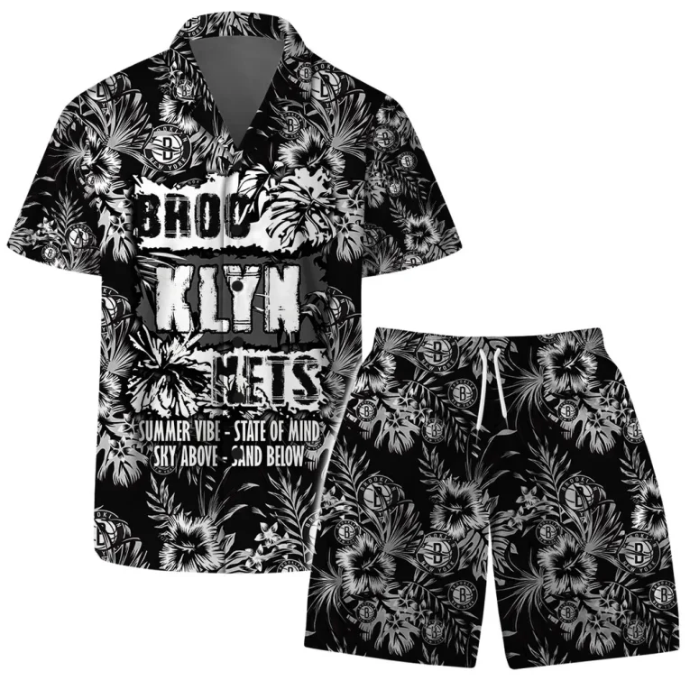 Brooklyn Nets Summer Vibes Hawaiian Shirt