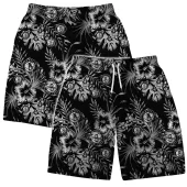 Brooklyn Nets Summer Vibes Hawaiian Short - TeeAloha