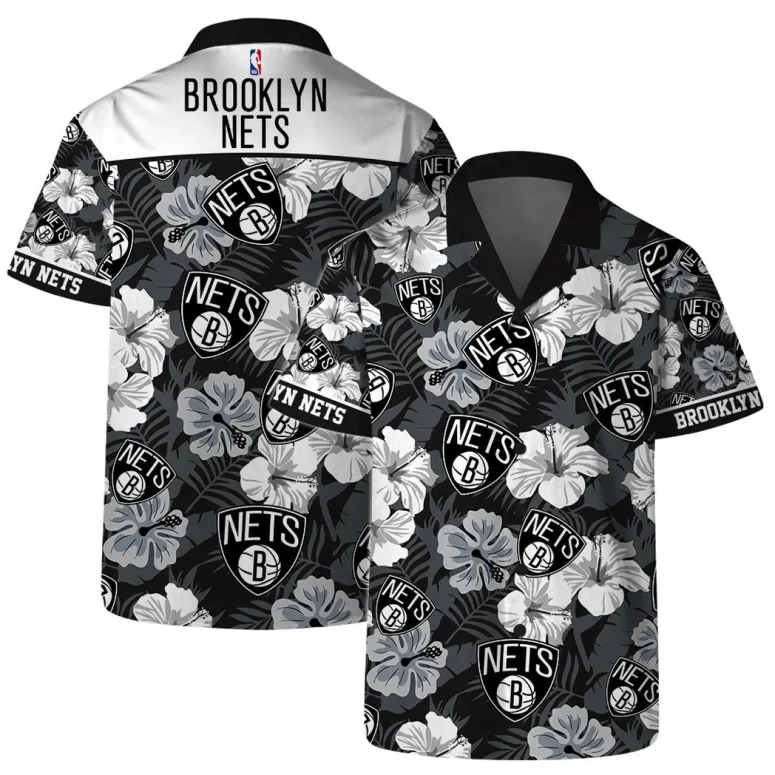 Brooklyn Nets Tropical Vibes Hawaiian Shirt