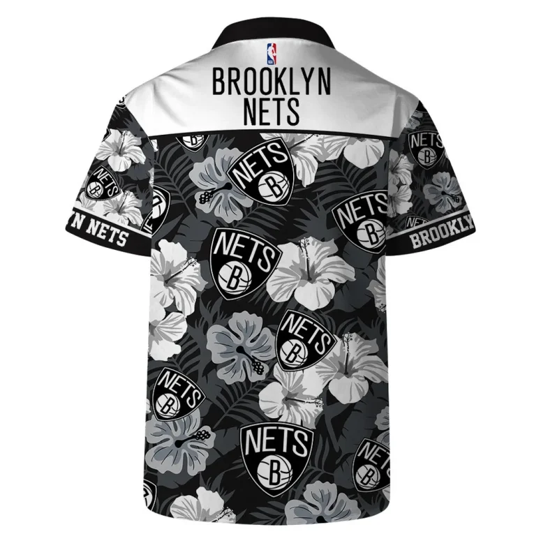 Brooklyn Nets Tropical Vibes Hawaiian Shirt