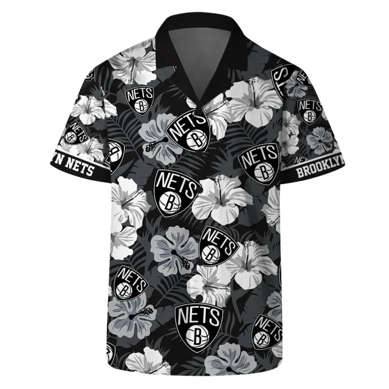 Brooklyn Nets Tropical Vibes Hawaiian Shirt