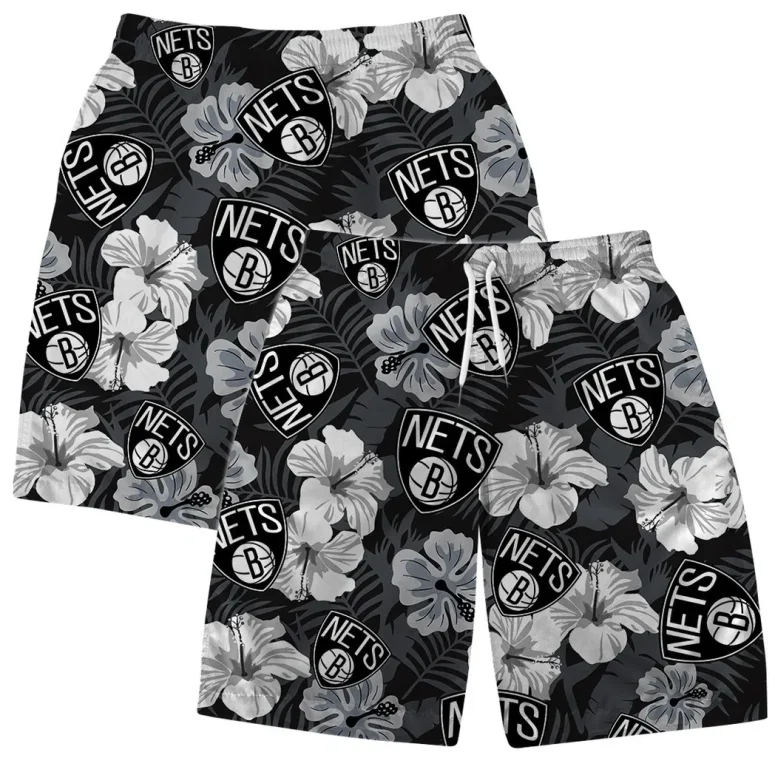 Brooklyn Nets Tropical Vibes Hawaiian Shirt