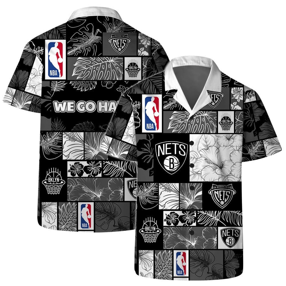 Brooklyn Nets Urban Jungle Hawaiian Shirt