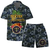 Denver Nuggets Floral Paradise Hawaiian Shirt