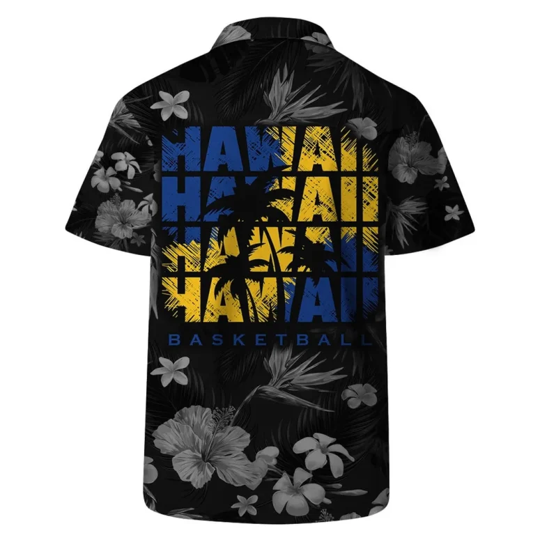 Denver Nuggets Hawaiian Bloom Floral Hawaiian Shirt