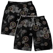 Denver Nuggets Hawaiian Bloom Floral Hawaiian Short - TeeAloha