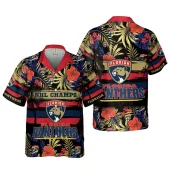 Florida Panthers Island Champion Hawaiian Shirt