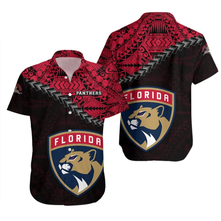 Florida Panthers Tribal Spirit Hawaiian Shirt
