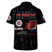 La Clippers Dynamic Action Hawaiian Shirt Back - TeeAloha