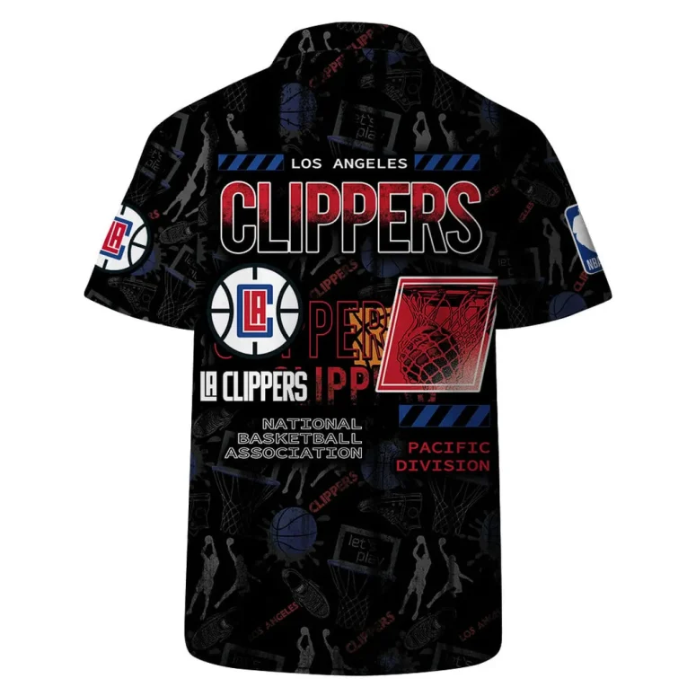 LA Clippers Dynamic Action Hawaiian Shirt