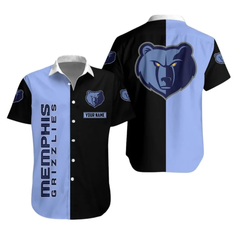 Memphis Grizzlies Dual Tone Fan Hawaiian Shirt