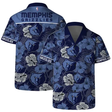 Memphis Grizzlies Floral Spirit Hawaiian Shirt