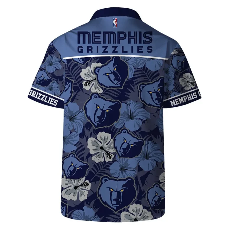 Memphis Grizzlies Floral Spirit Hawaiian Shirt
