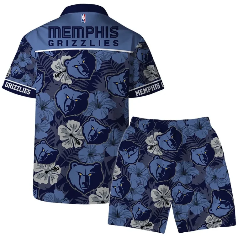 Memphis Grizzlies Floral Spirit Hawaiian Shirt