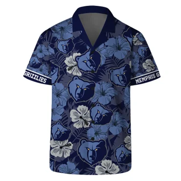 Memphis Grizzlies Floral Spirit Hawaiian Shirt