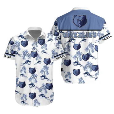 Memphis Grizzlies Palm Paradise Hawaiian Shirt
